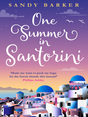 cover image of One Summer in Santorini